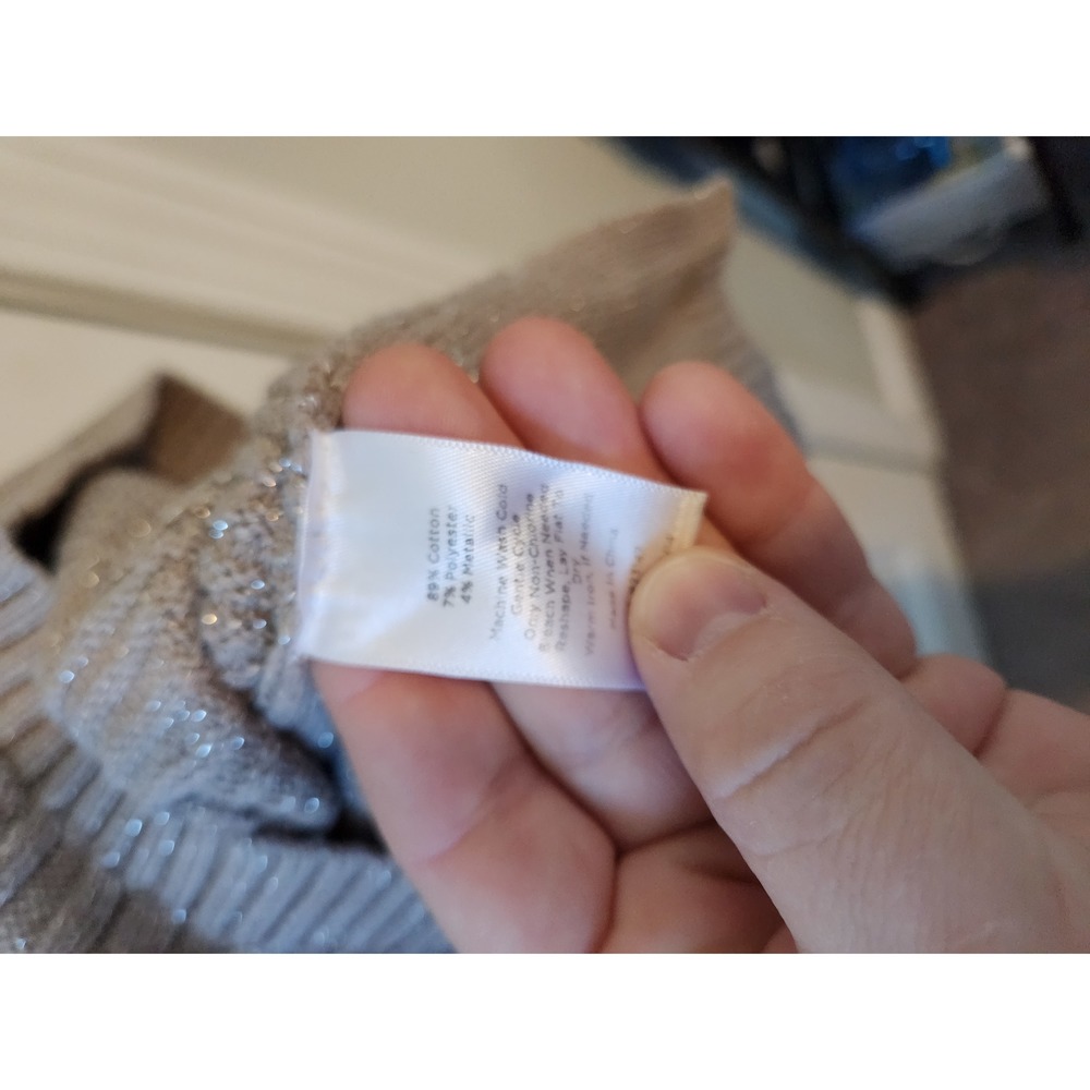 Talbots Metallic Sweater SP - Picture 3 of 5